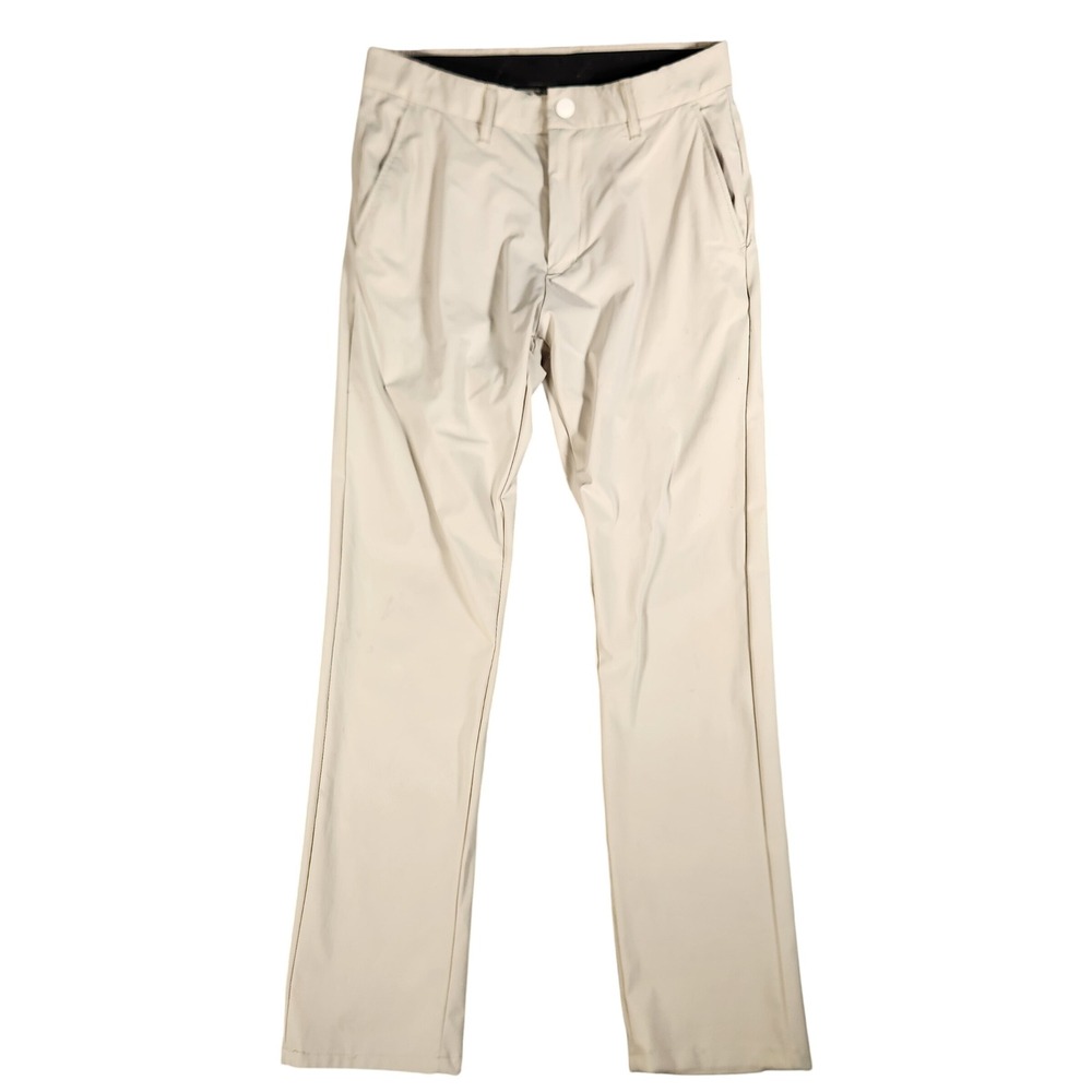 Kenneth Cole Men's Light Beige Dress Pants